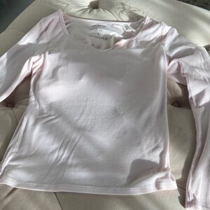 Chromeriot Light Pink Long Sleeve Tee
Rayon 95
Spandex 5